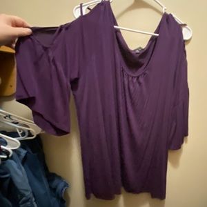 Purple Top 3x lattice on sleeve